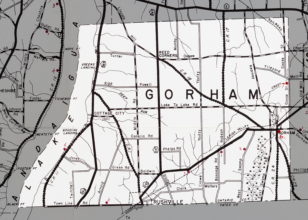 Town of Gorham Map